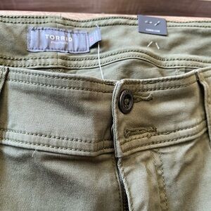 Torrid Crop Aviator Skinny Stretch Mid-Rise Pants